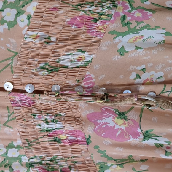 Spell Sundancer Gown Blush S Vintage Peach Maxi Dress - Picture 6 of 16